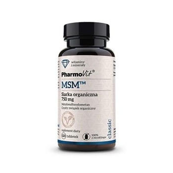 MSM Siarka Organiczna 750 mg 120 tabl Pharmovit